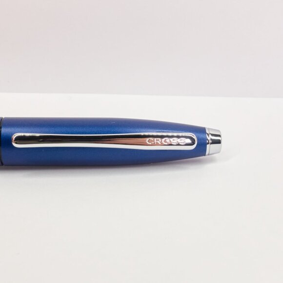 Cross Blue Lacquer Fountain Pen / Made in USA / Smooth Writer - Picture 6 of 11